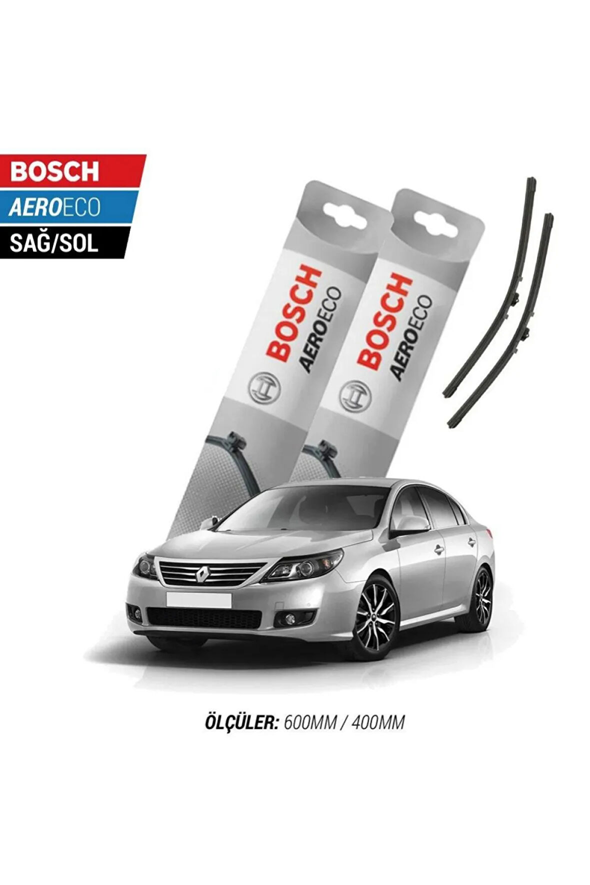 Renault Latitude 2011 Model Bosch Aeroeco Muz Silecek Takımı