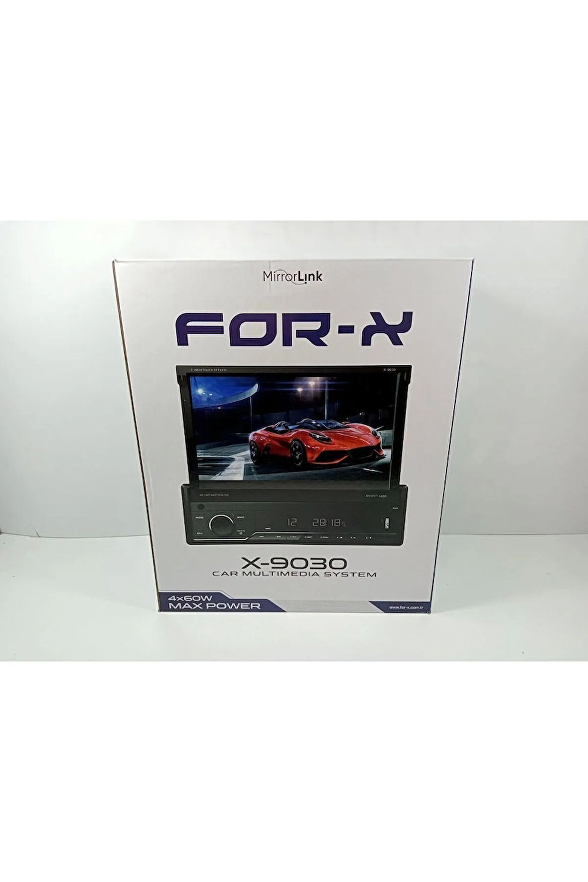 İndash Teyp – For-x X-9030 İndash Ekranlı Teyp – Park Kamerası Hediyeli