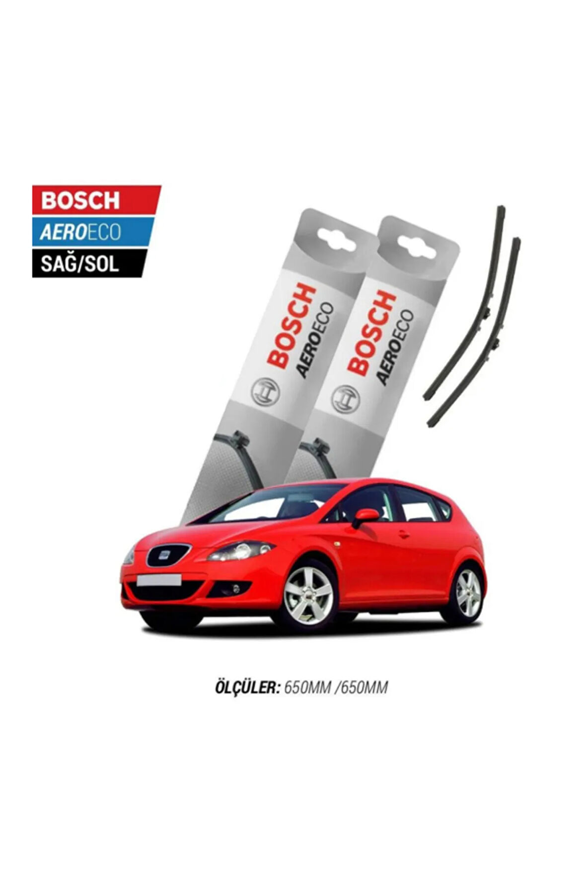 Seat Leon 2006 Model Bosch Aeroeco Muz Silecek Takımı