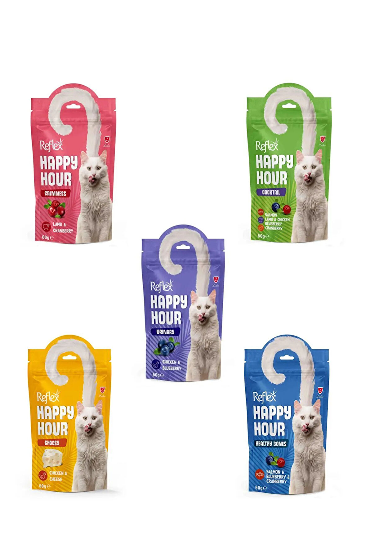 Happy Hour SALMON & BLUEBERRY, CHİKEN & BLUEBERRY, KOKTEYL, LAMB & CRANBERRY, CHİKEN & CHEESE