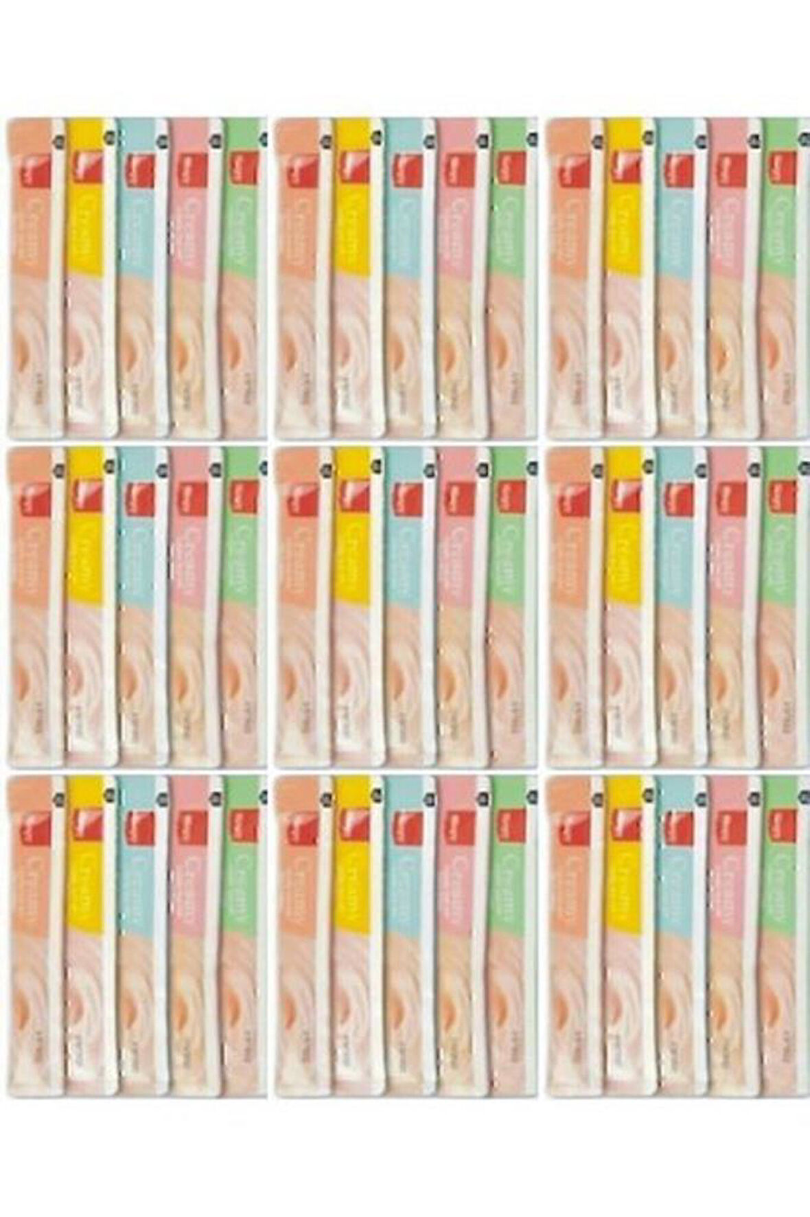 Wanpy Creamy Cat Treat Karışık Krema Sıvı Kedi Ödül Maması 45 Adet X 14 Gram