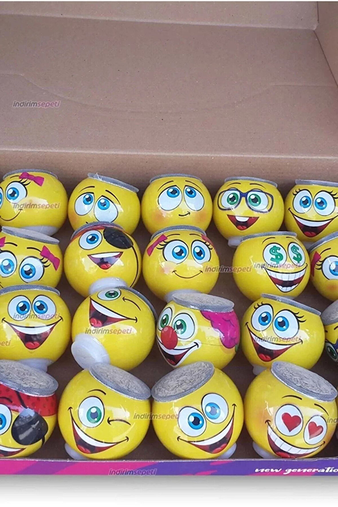 Çimoji 12 Adet Çim Adam Doğum Günü Parti Ofis Dekor Ilginç Hediye Oyuncak Okul Öncesi Kreş Aktivite