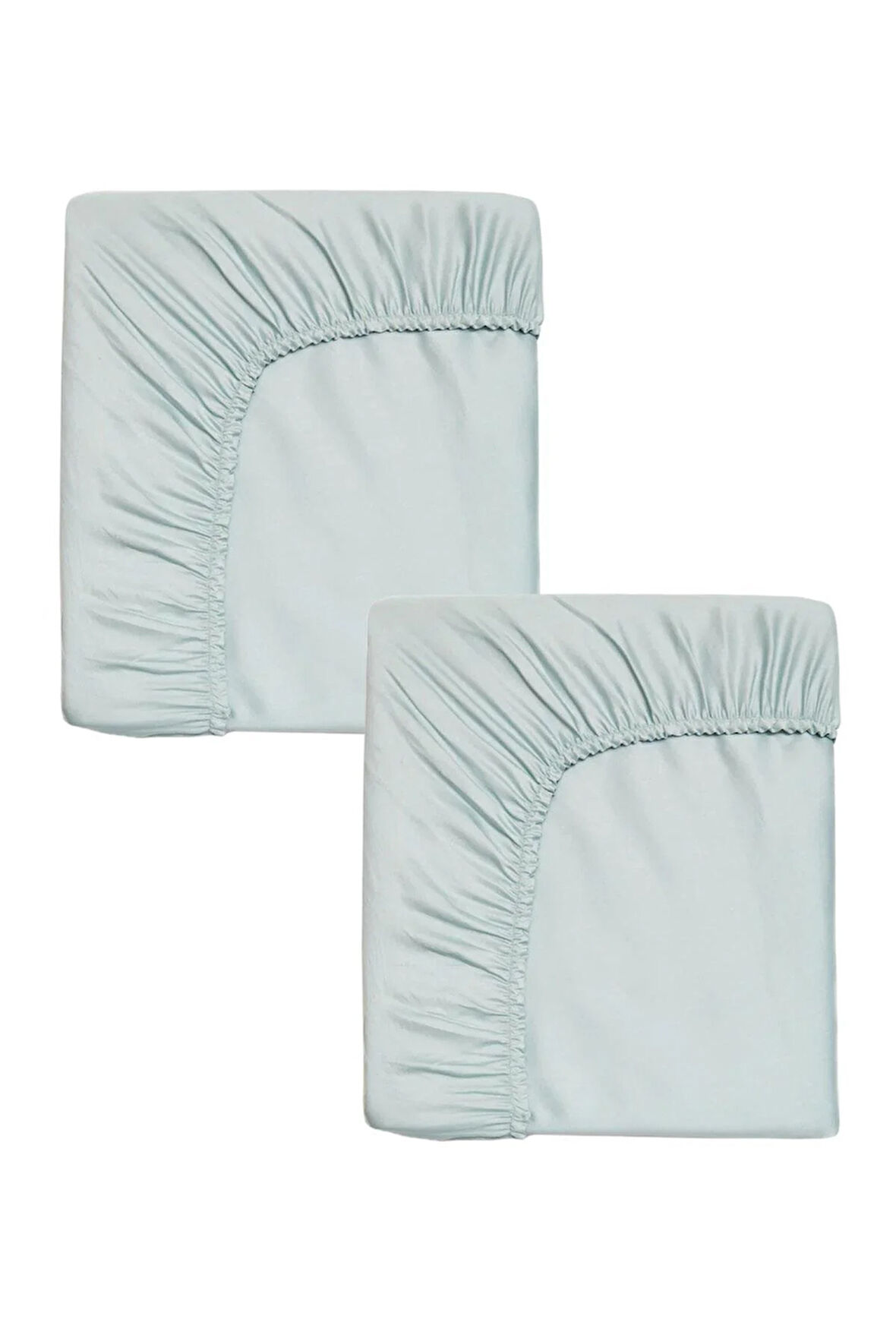 2 Adet Pamuklu Ve Lastikli 60 X 120 X 15 Cm Penye Bebek Çarşaf