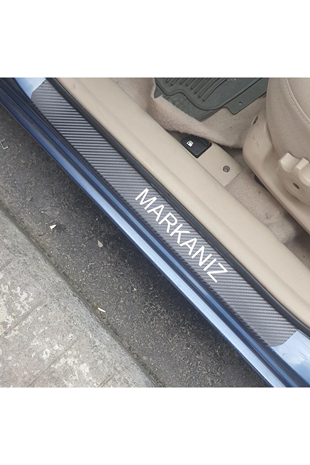 DB HG Subaru Legacy Bağaj ve Kapı Eşiği Karbon Sticker (5Lİ SET)
