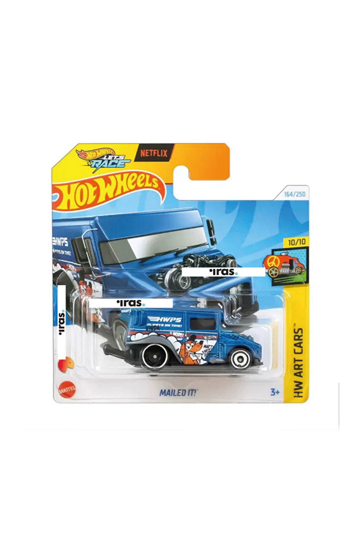 1/64 Ölçek Tekli Regular Arabalar HRY82 Hw Art Cars / Mailed It!
