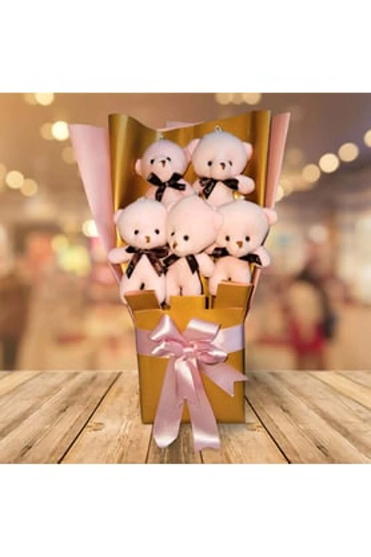 Pembe Ayıcık Buketi