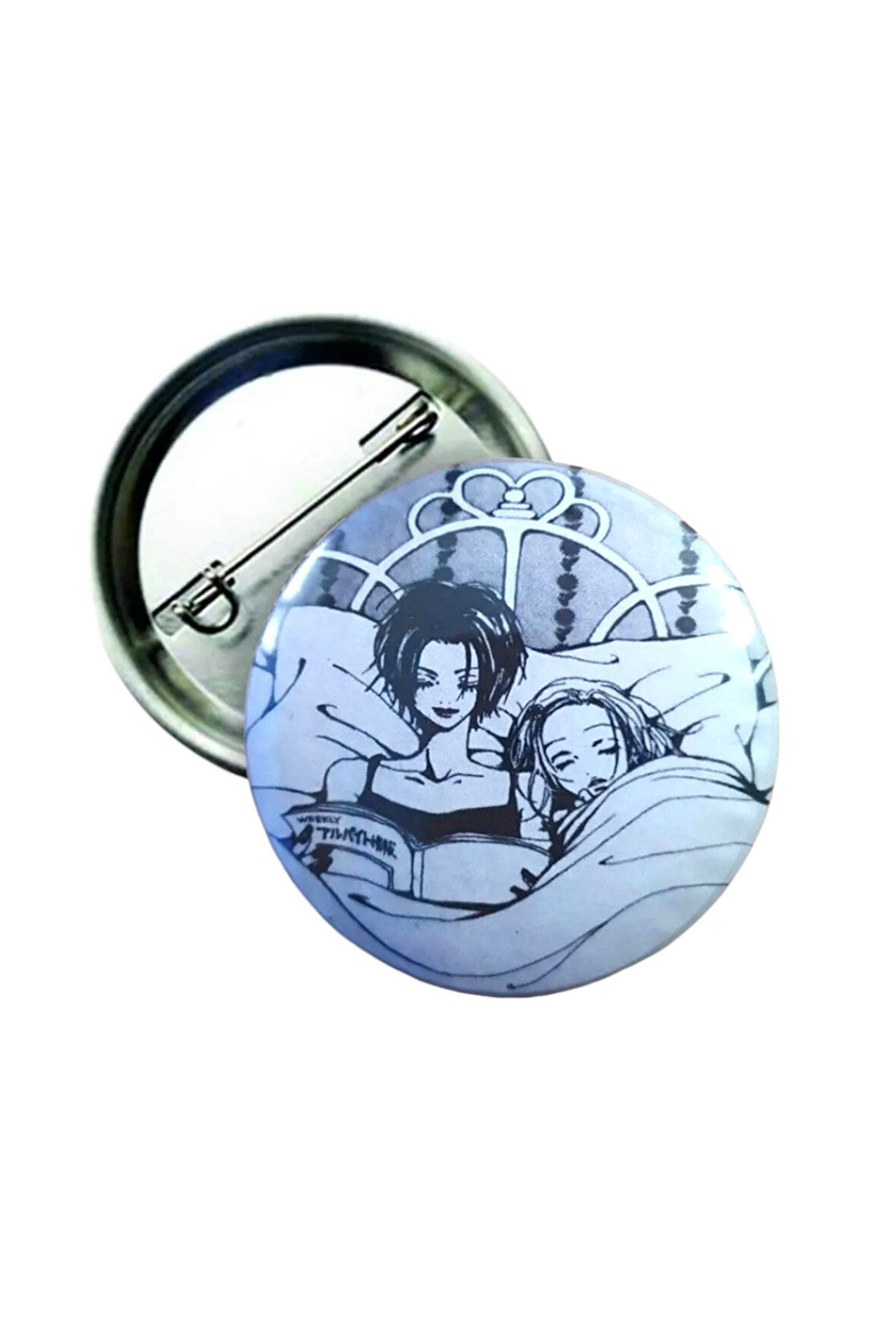 Nana & Hachi Anime Buton Rozet