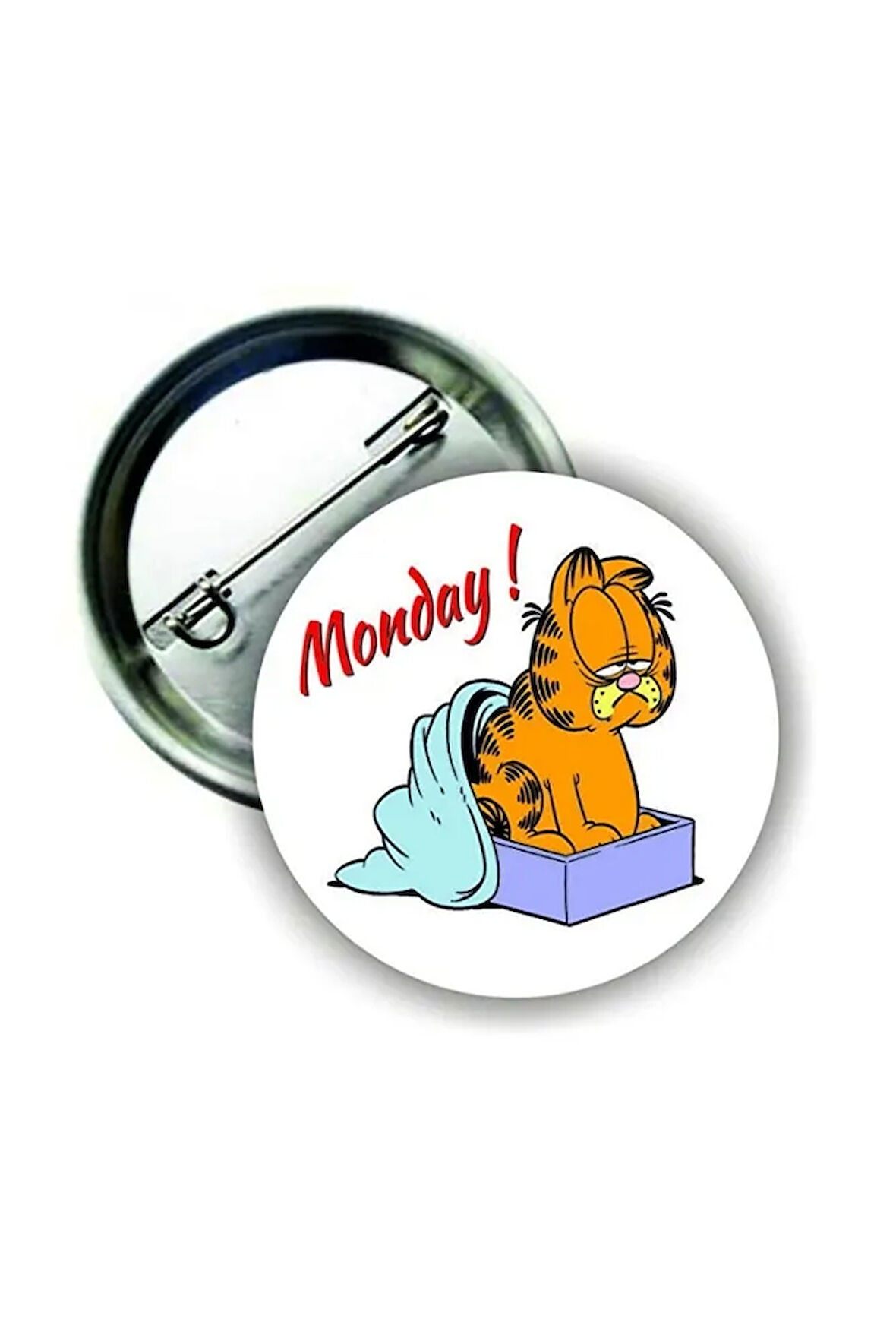 Garfield Monday! Cat Buton Rozet