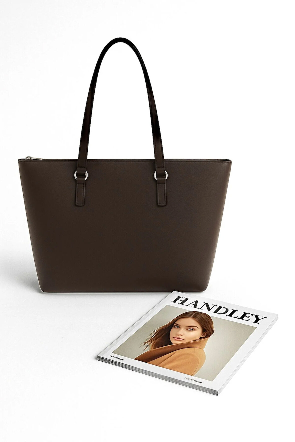 Klasik Shopper Büyük Kapasiteli Omuz Çantası