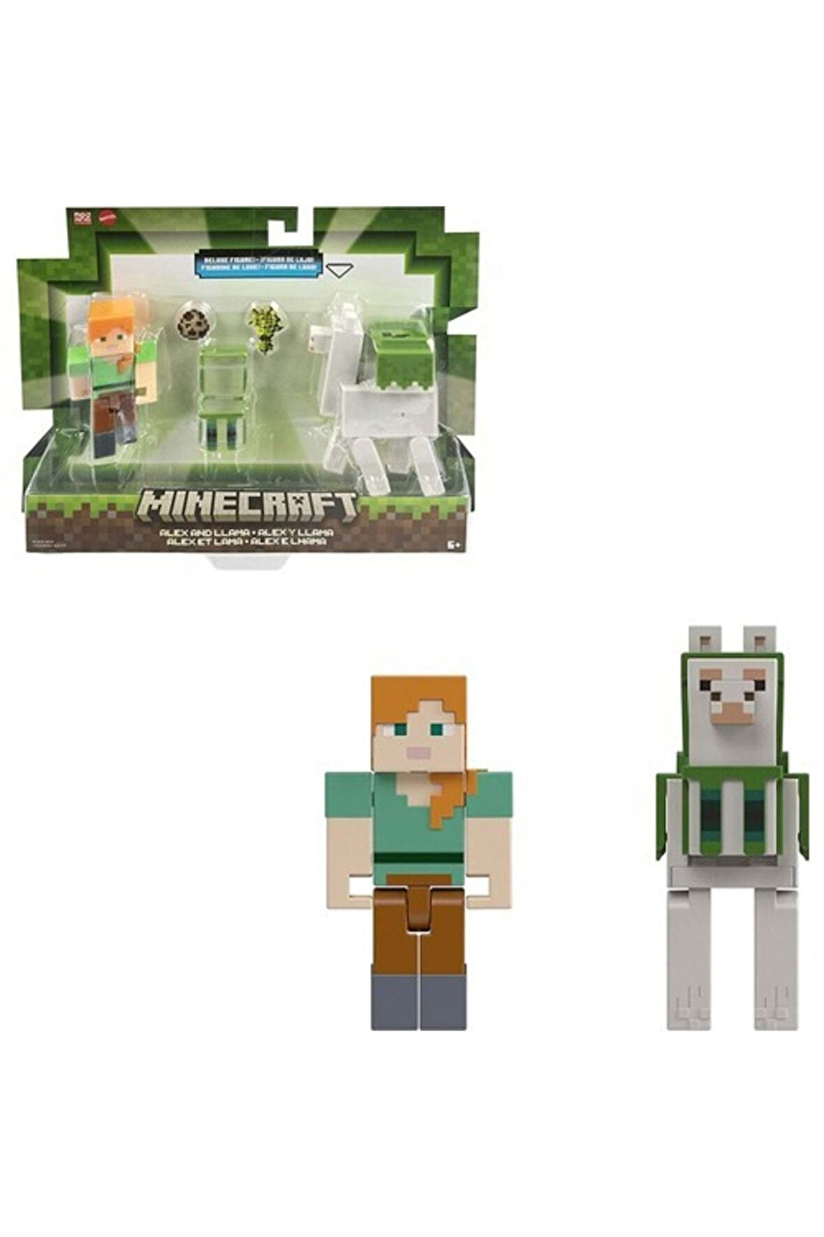 Minecraft Aksesuarlı Figür 2'li Gtt53 Hlb30 Lisanslı Ürün