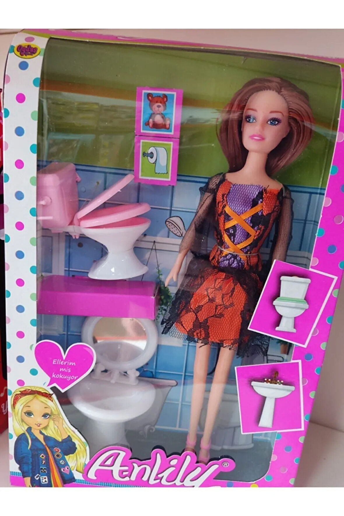 Oydaş 02443 Anlily Klozetli Lavabolu Bebek*48*