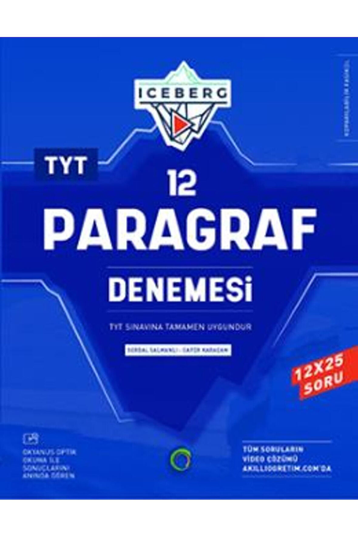 Okyanus YKS TYT Paragraf Iceberg 12 Deneme Okyanus Yayınları