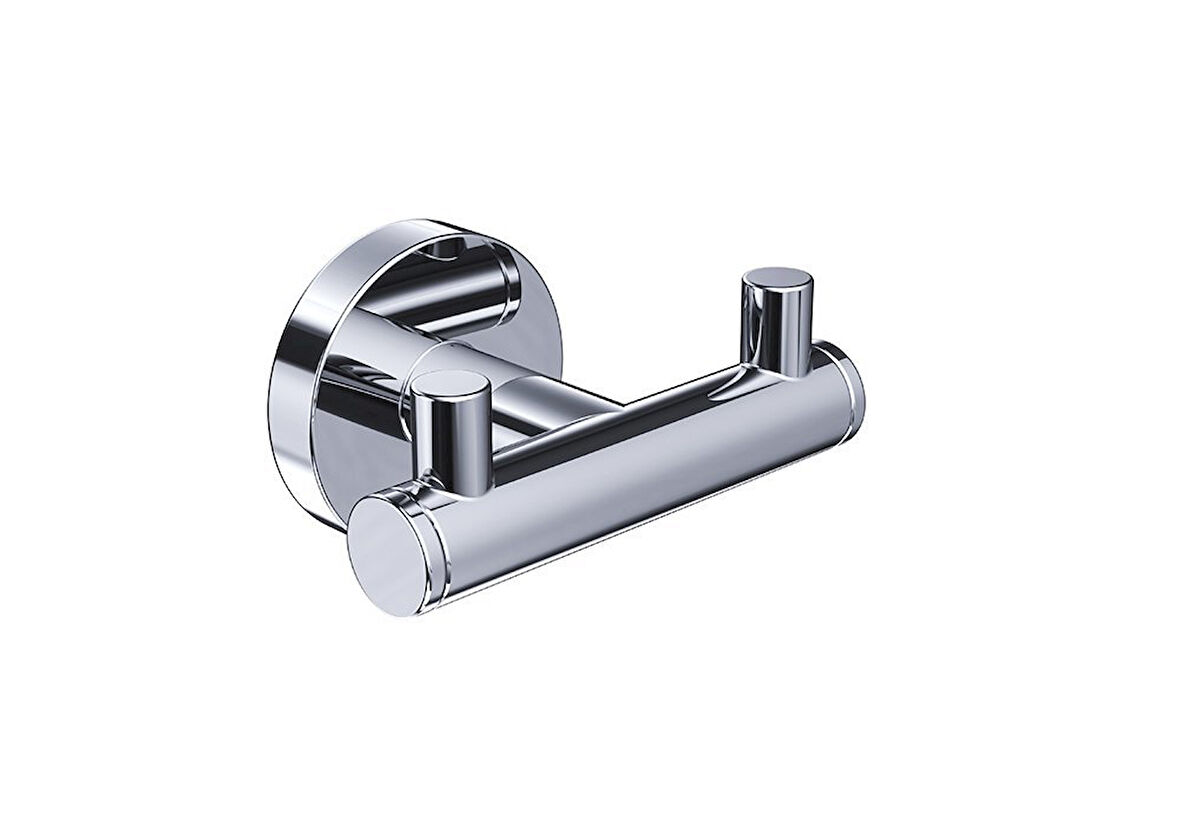 Bocchi Piave Bornoz Askılık İkili Krom 3015-0001