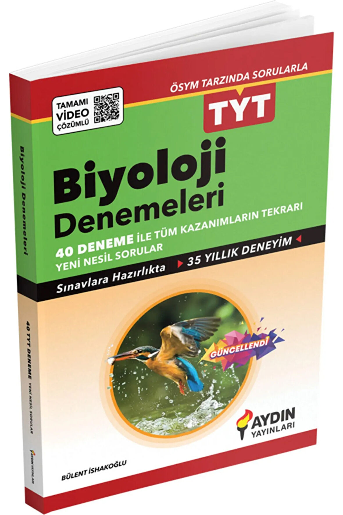 Aydın Yayınları Tyt Biyoloji 40 Deneme
