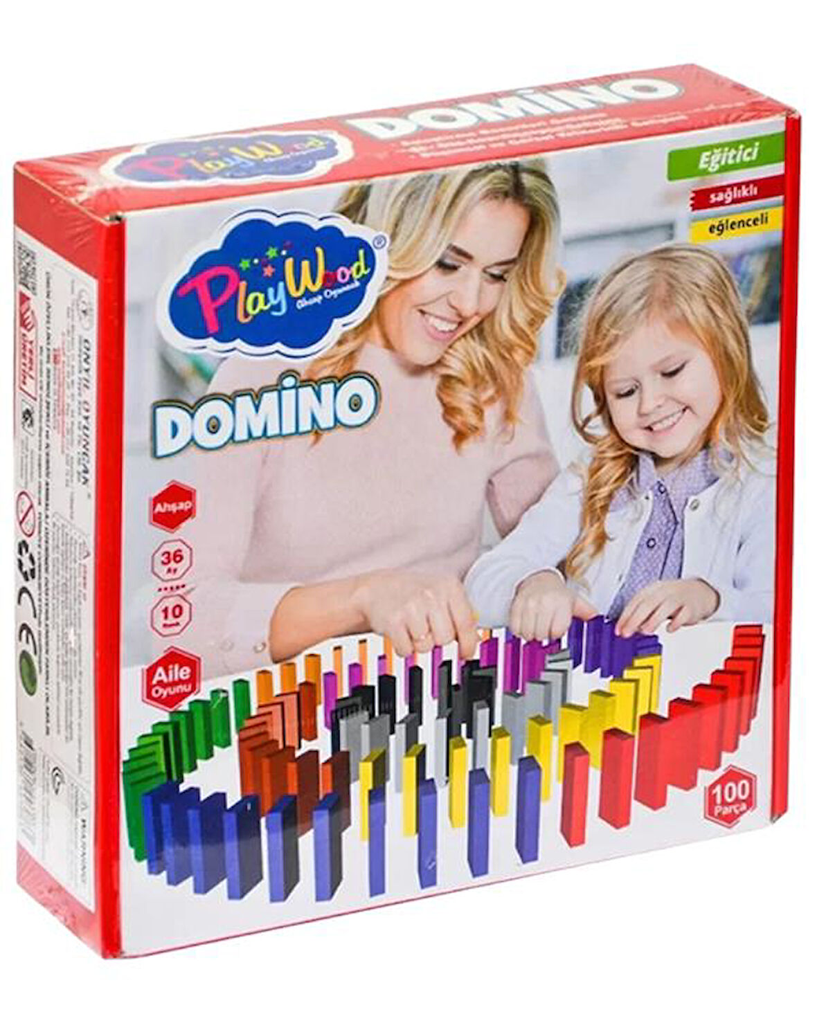 Playwood Ahşap Domino Oyunu ONY388