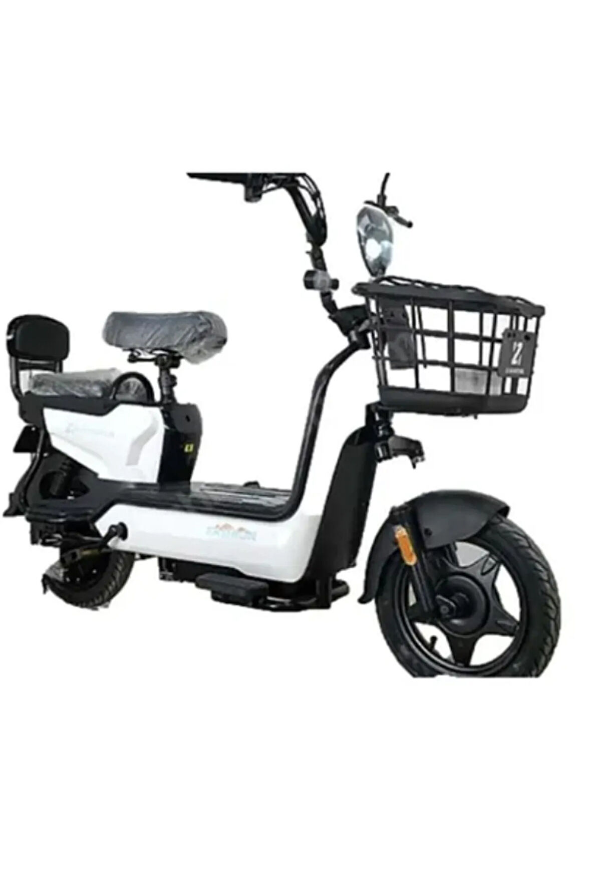 Şahin-1 Elektrikli Bisiklet Beyaz (Ehliyet Gerekmeyen modelimiz) 2025
