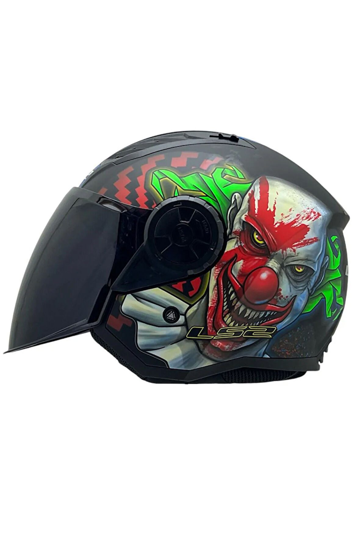 AIRFLOW 2 HAPPY DREAMS KASK SİYAH CAM