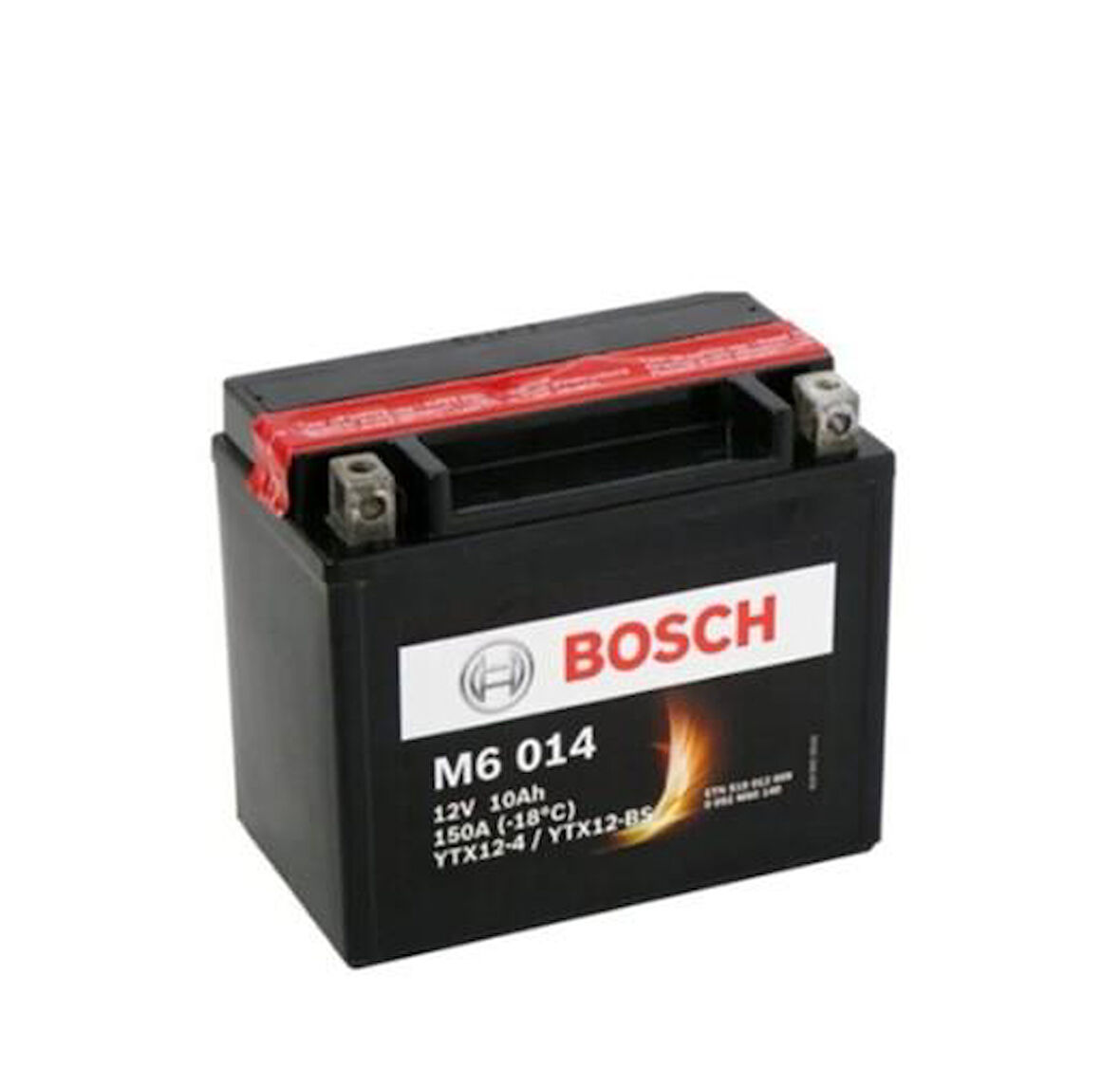 Bosch YTX12-BS 12 Volt 10 Amper Orijinal Motosiklet Aküsü