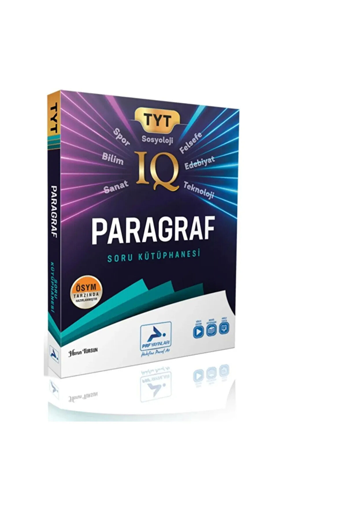 Paraf Yayınları Yks Tyt Iq Paragraf Soru Kütüphanesi' en güncel basım' 335 syf.