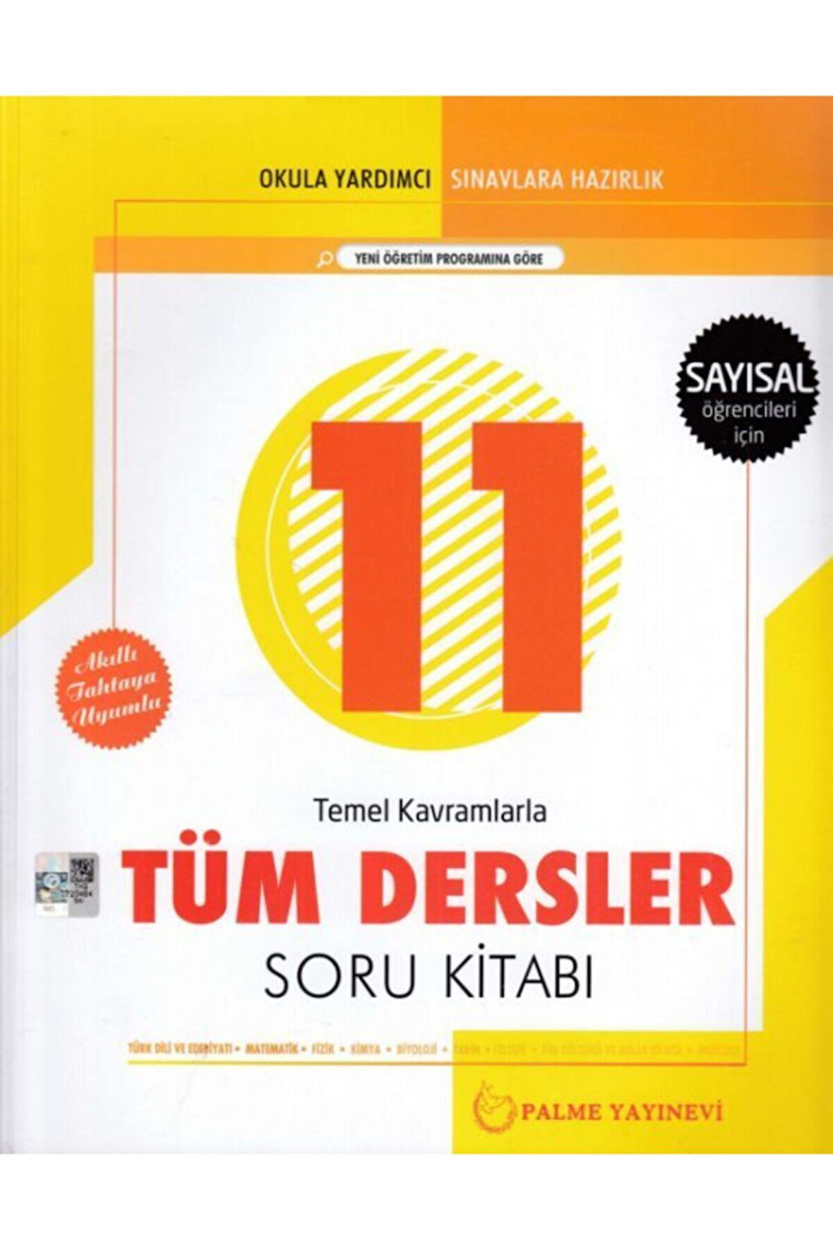 Palme 11. Sınıf Sayısal Tüm Dersler Soru Bankası (Yeni)