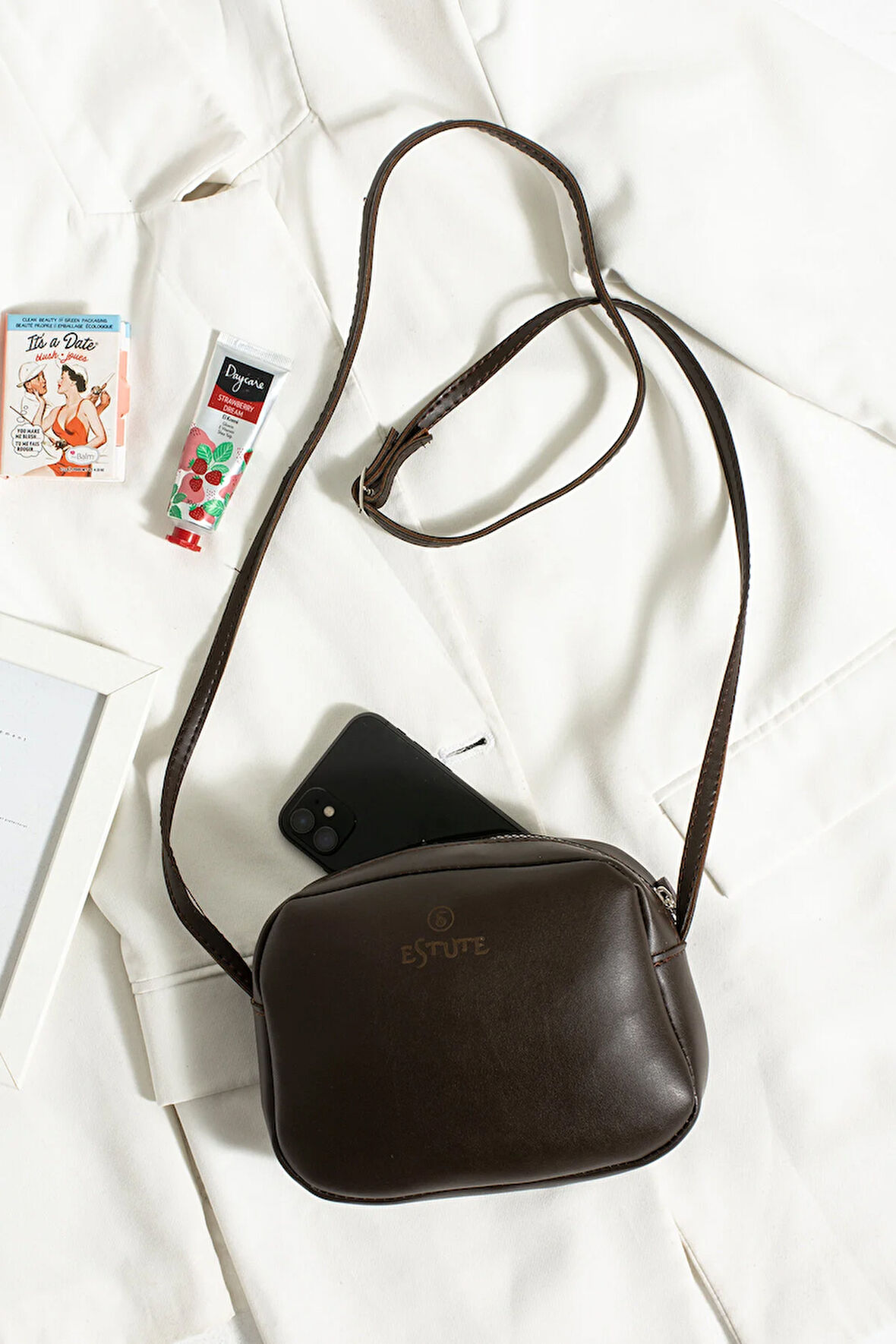 Kadın Mini Urban Çapraz Askılı Fermuarlı Ayarlanabilir Askılı El Ve Kol Omuz çantası