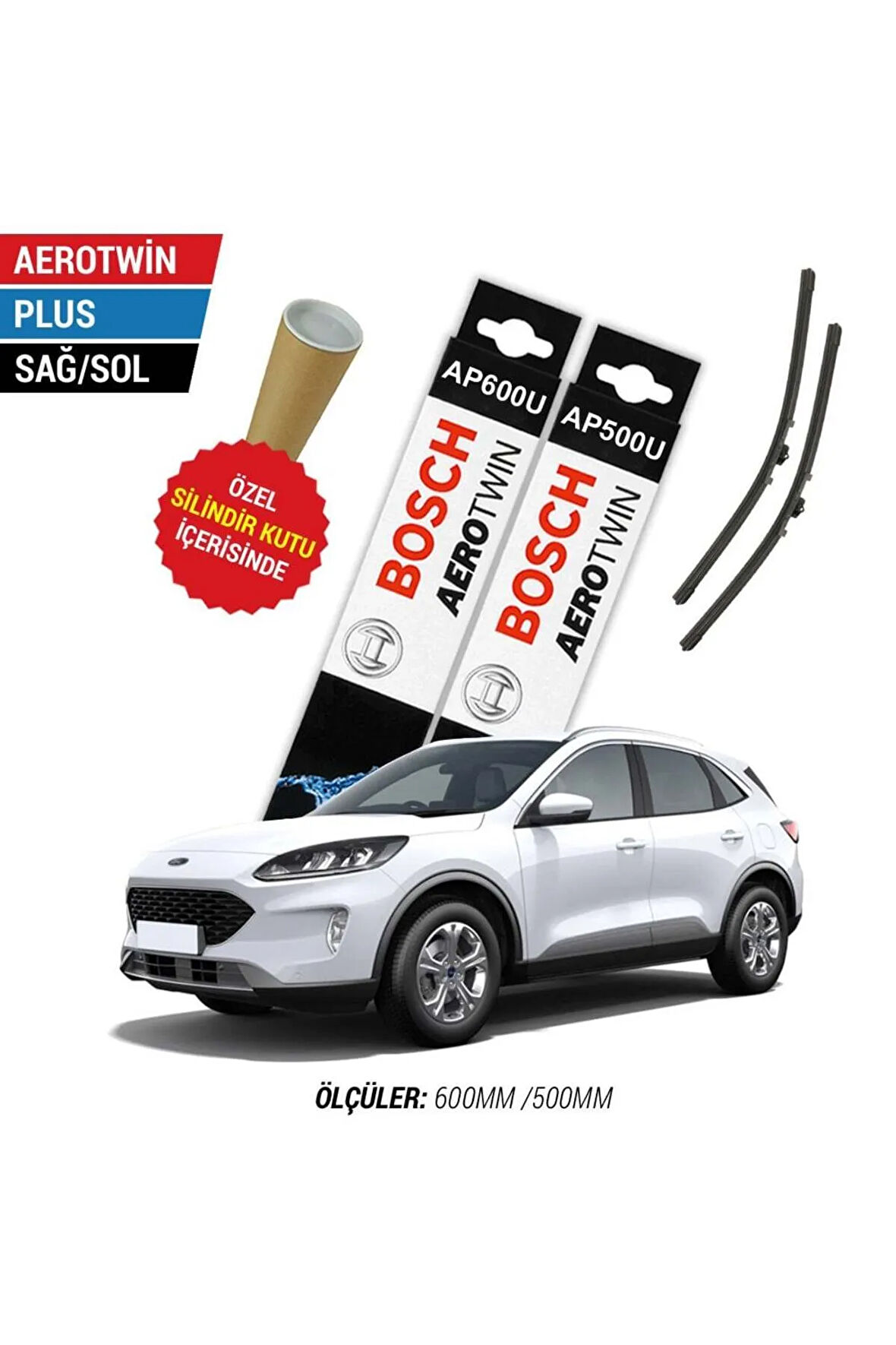 Ford Kuga Silecek Takımı (2020-2022) Bosch Aerotwin Plus