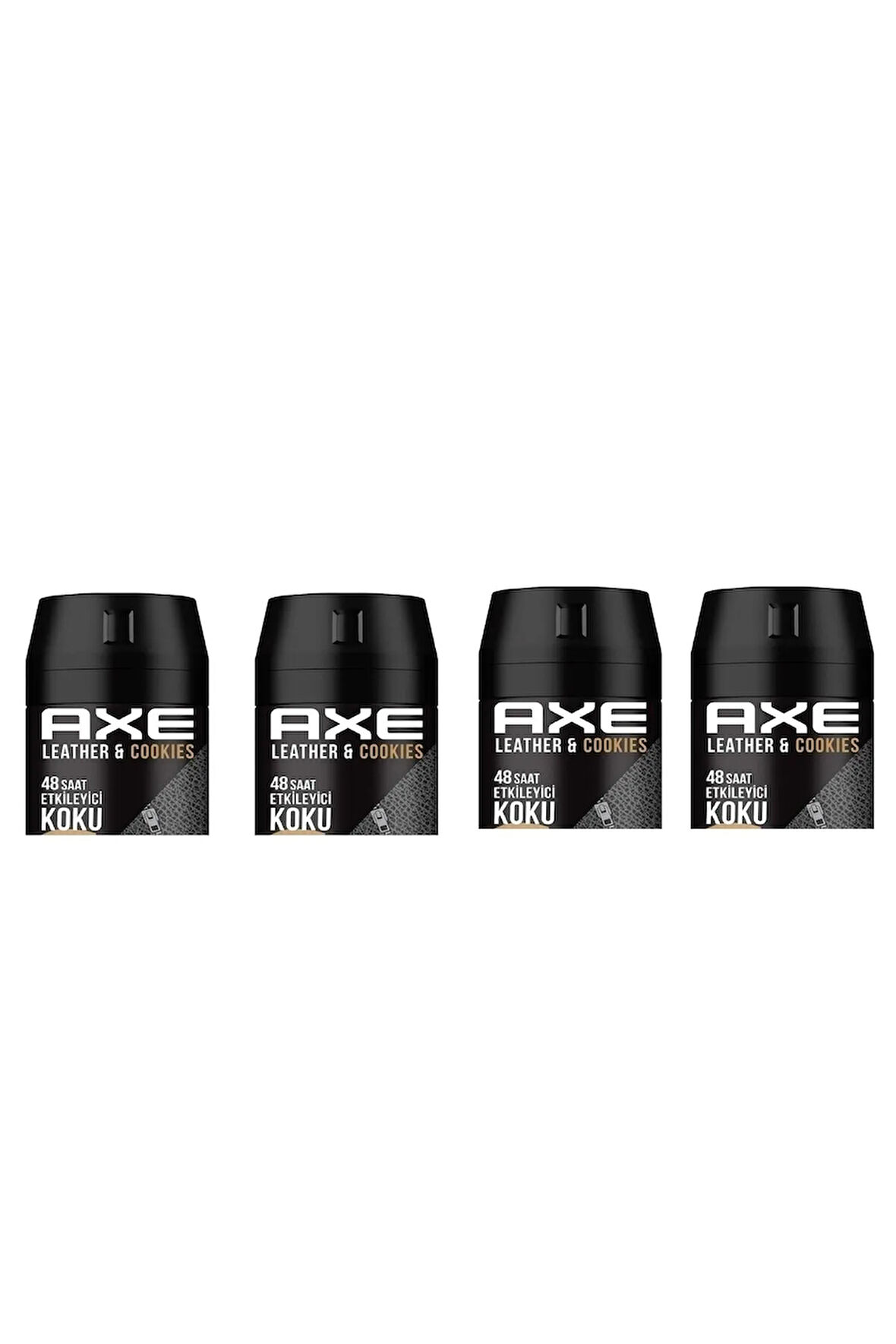 Erkek Deodorant Sprey Leather & Cookies 150 ml 8690637981487 4 Adet