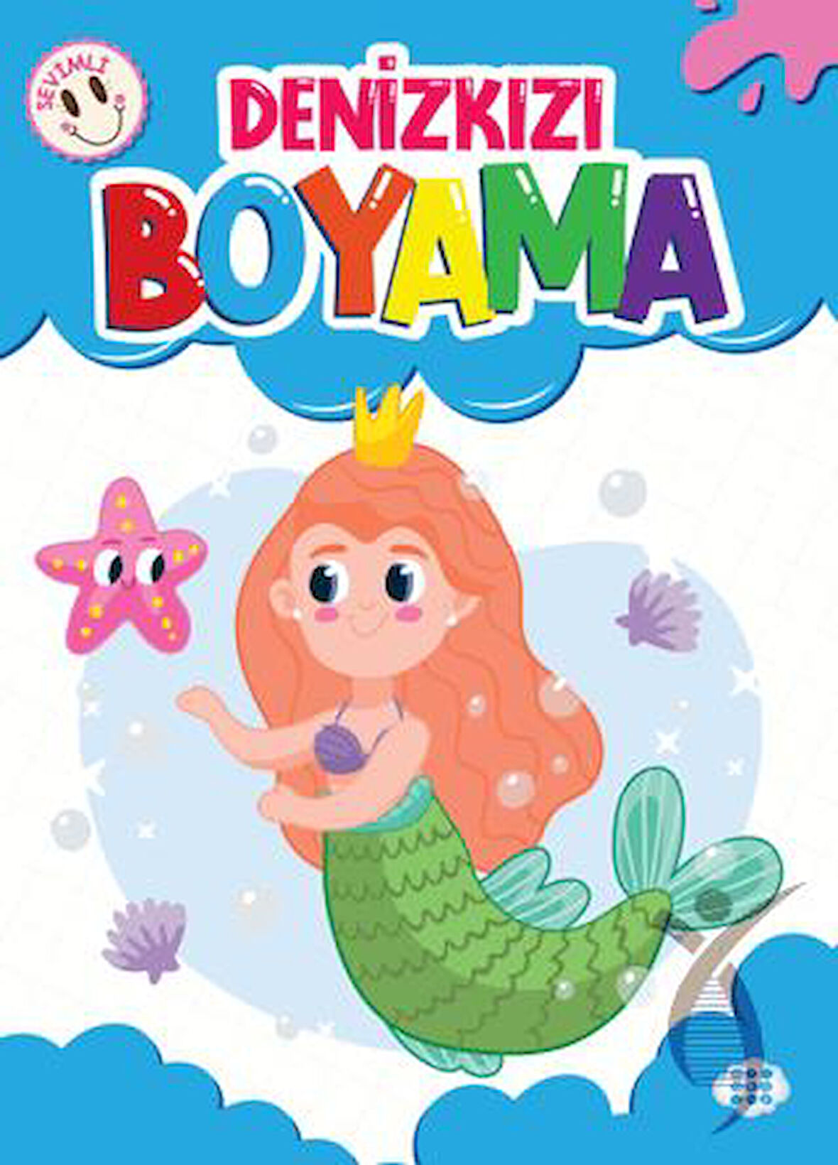 Sevimli Denizkızı Boyama