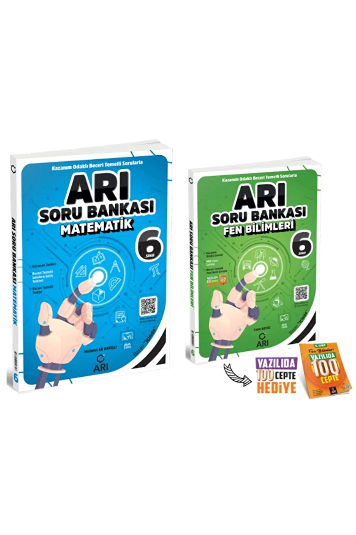 ARI YAYINLARI 6. Sınıf Matematik + Fen Bilimleri Arı Soru Bankası