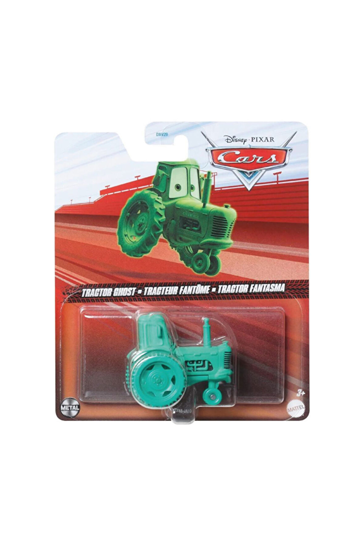 Disney Cars Arabalar Filmi 1/55 Ölçek Tekli Karakter Araçlar HTX88 Tractor Ghost
