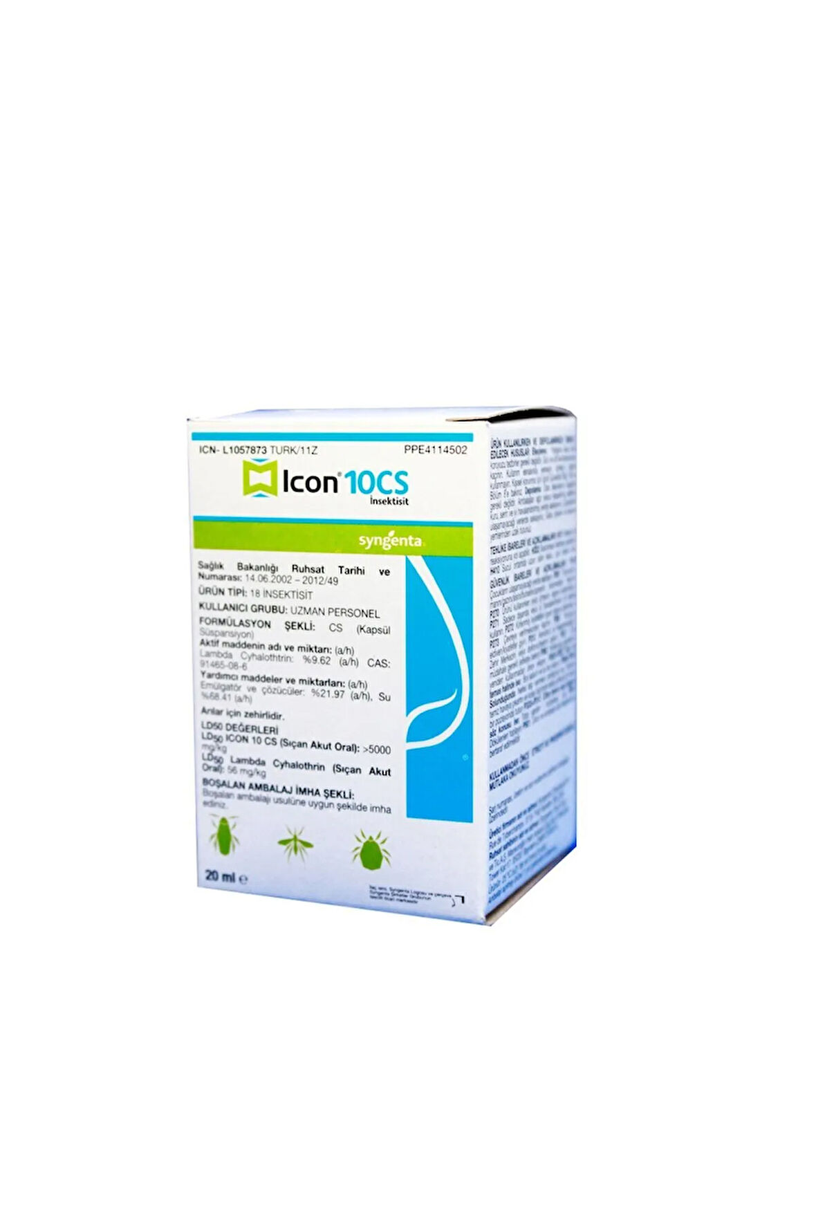 10 Cs Genel Haşere Giderici 20 ml