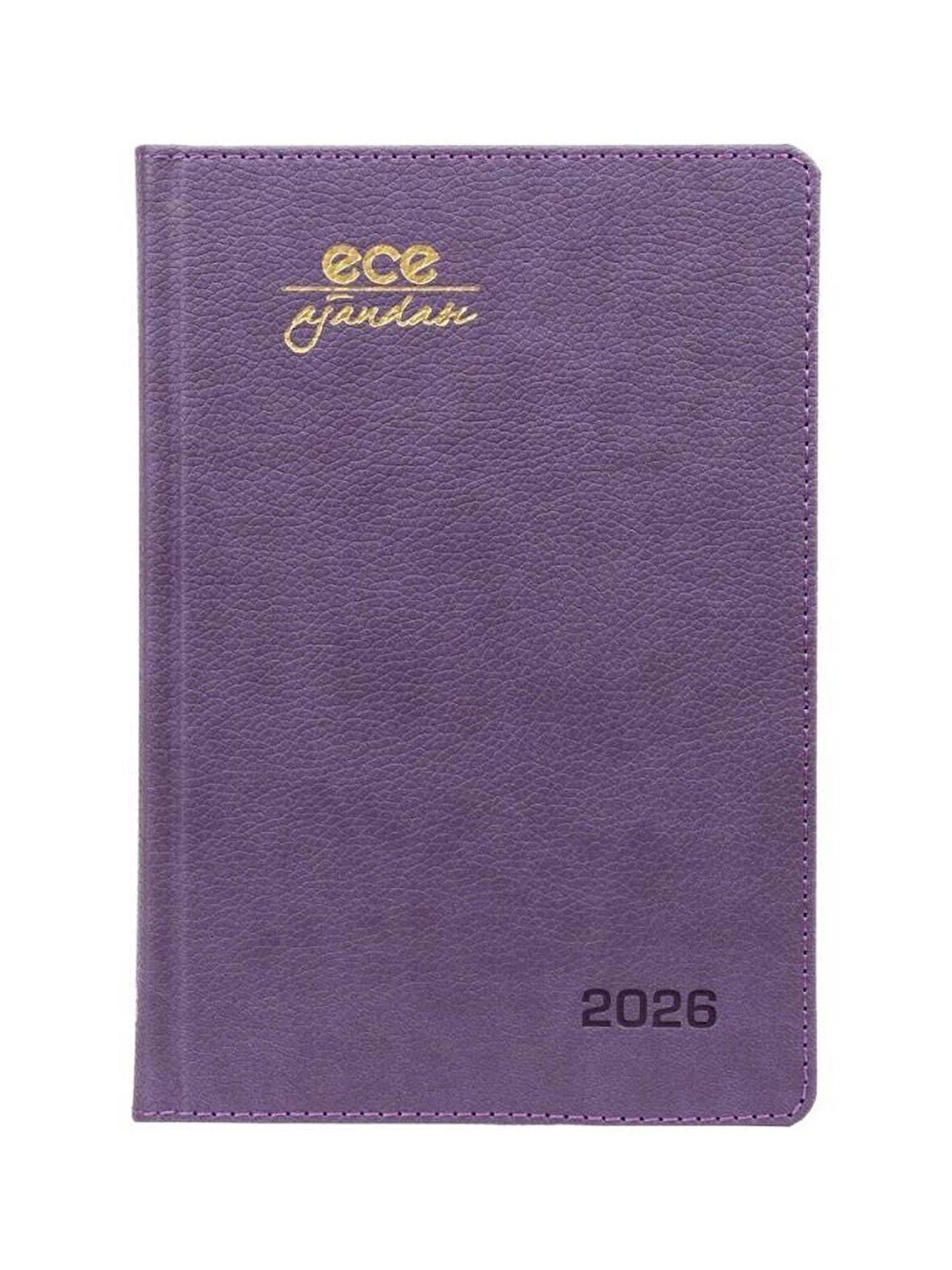 Ece Ajanda 14x20 cm Ajanda 2026 Kemer Mor