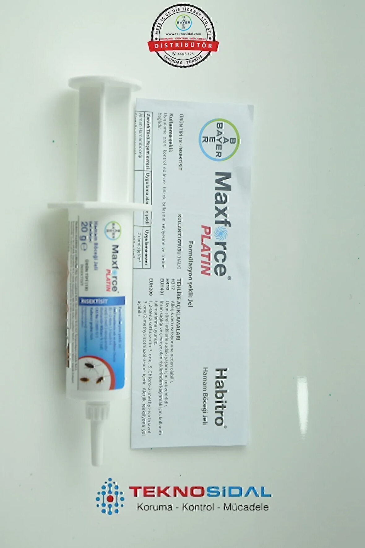 Maxforce Hamam Böceği Jeli 20 G Kokusuz Böcek Ilacı Jel . ( 2027 )