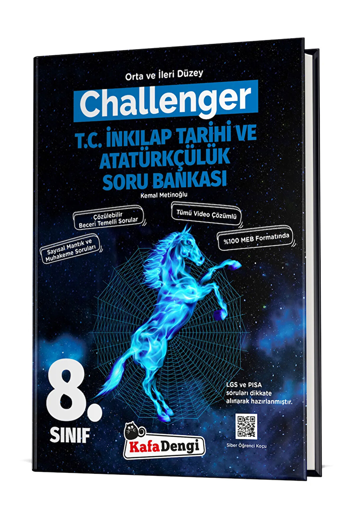 8. Sınıf CHALLENGER T.C. İnkılap Tarihi Soru Bankası - Tümü Video Çözümlü (Orta ve İleri Düzey)