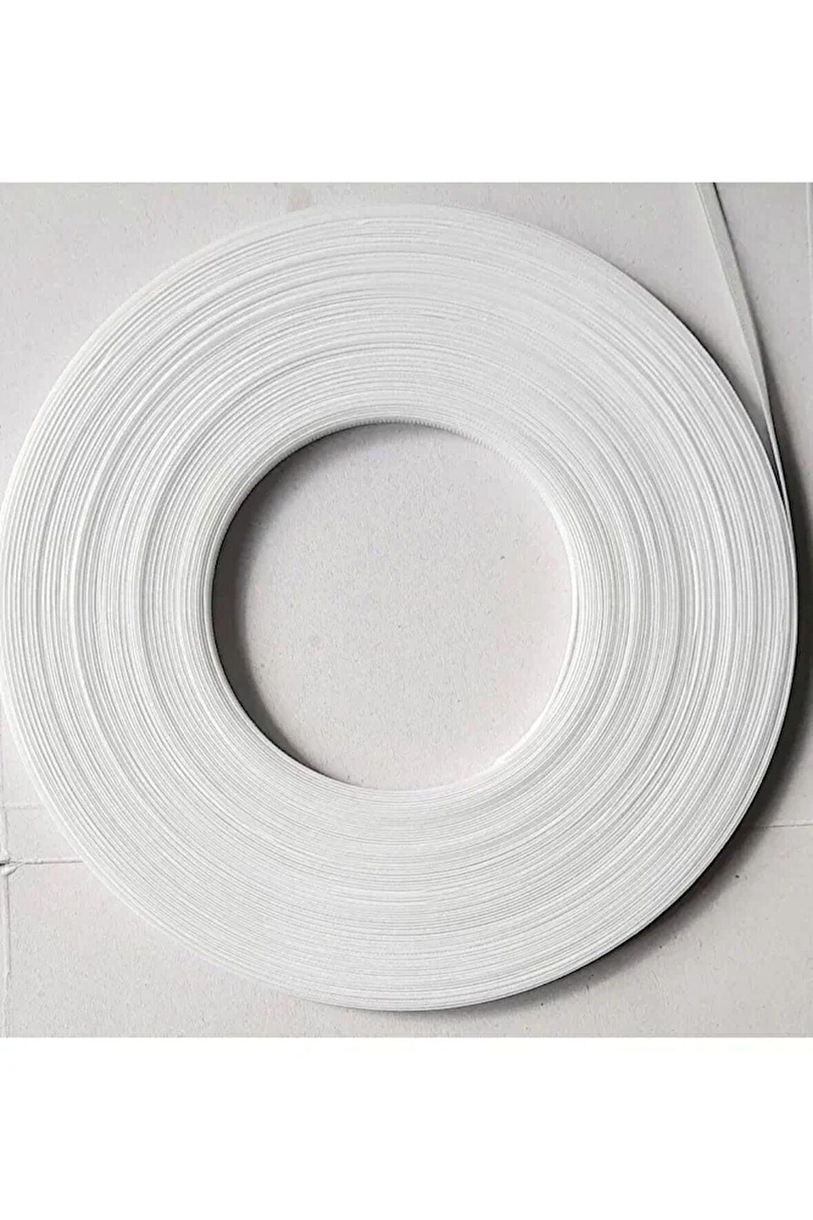 8mm Şeffaf 40metre Dikme Balen Şerit Rigilen Gelinlik-abiye-şapka-oyuncak Baleni