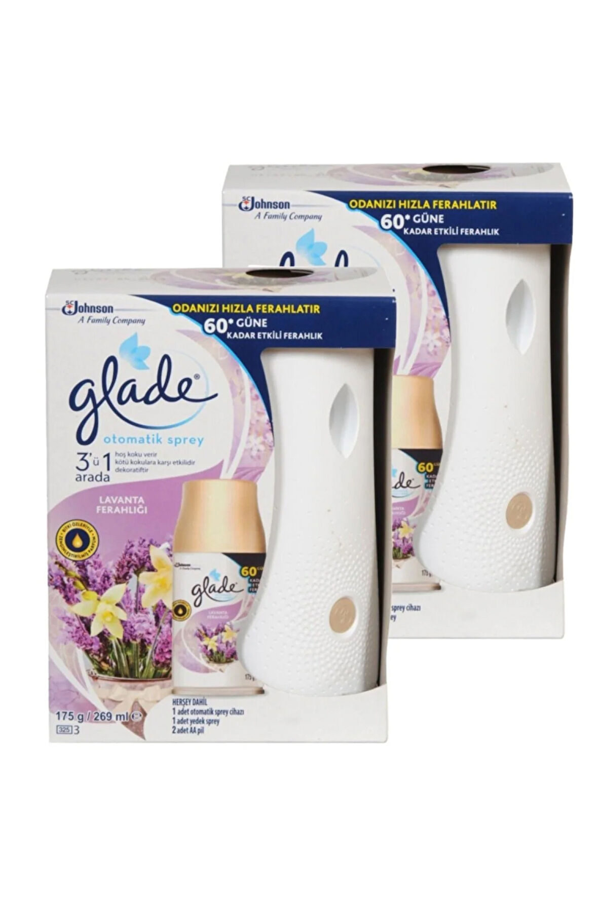 Otomatik Sprey Ve Yedek Lavanta 2'li Set