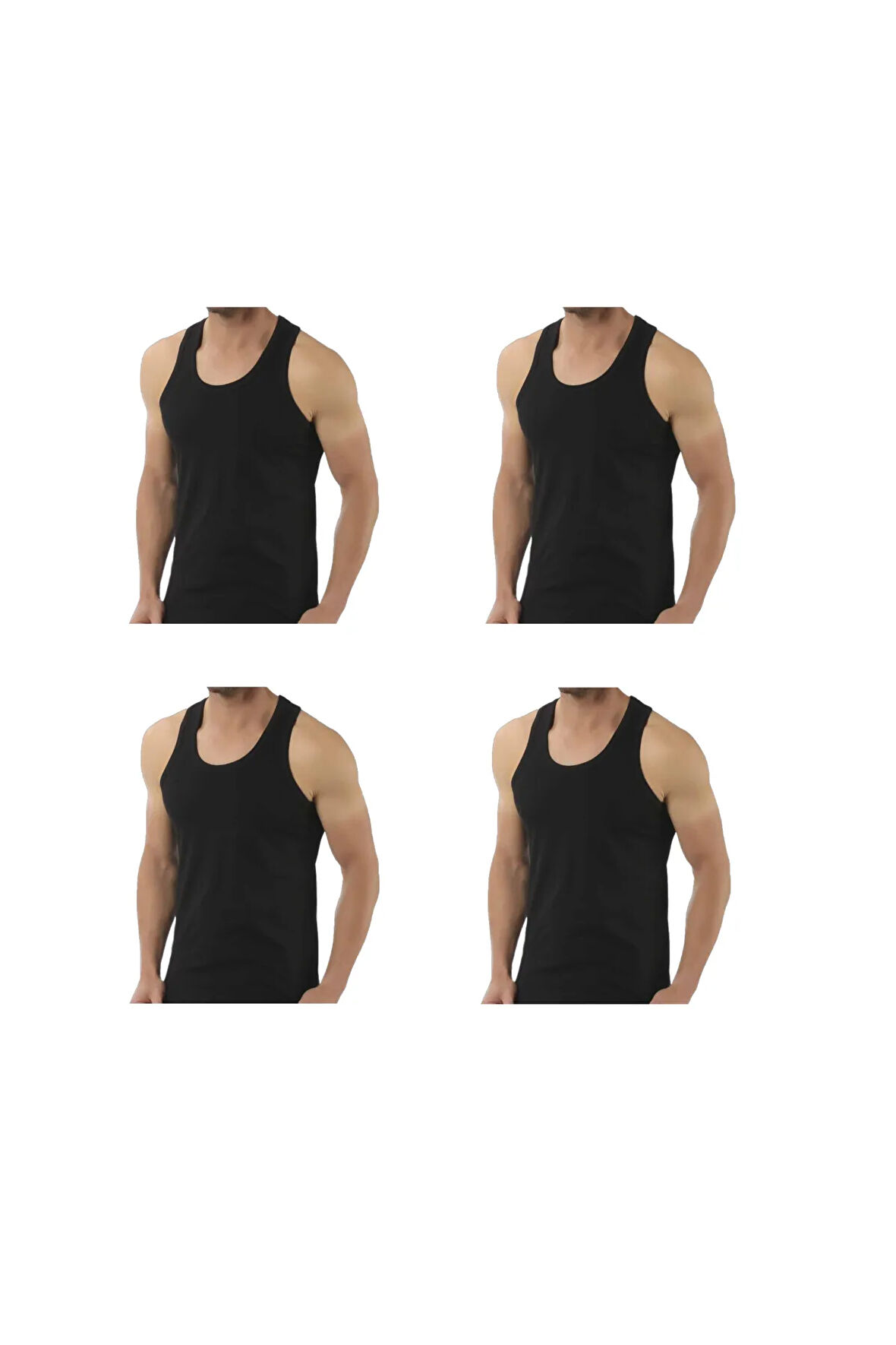 4 lü renkli erkek atlet