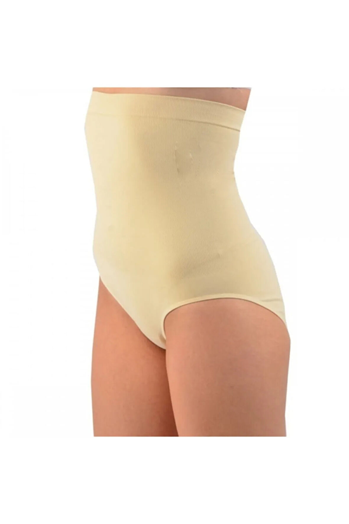 Ten Rengi Dikişsiz Silikonlu Kadın Slip Korse