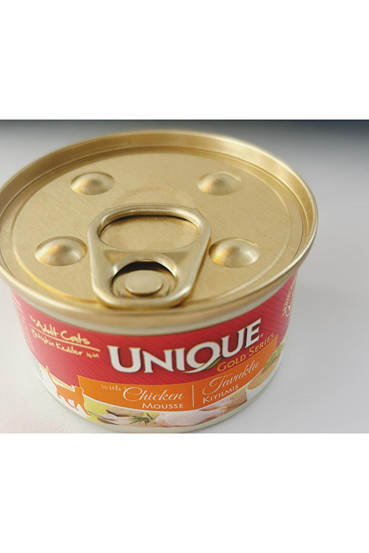 Gold Series Mousse Kıyılmış Tavuklu Tahılsız Kedi Konservesi 85 Gr X 6 Adet
