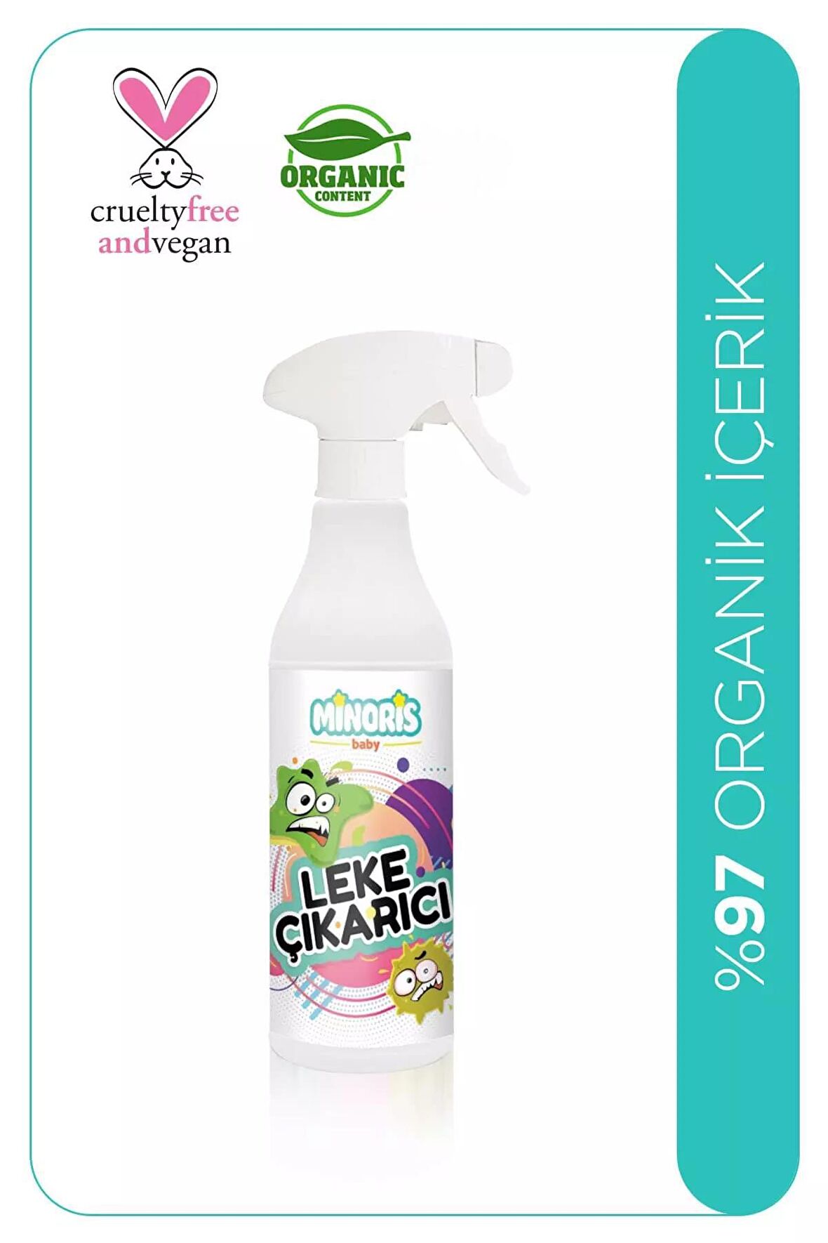 Minoris Baby Organik Leke Çıkarıcı 500 ml