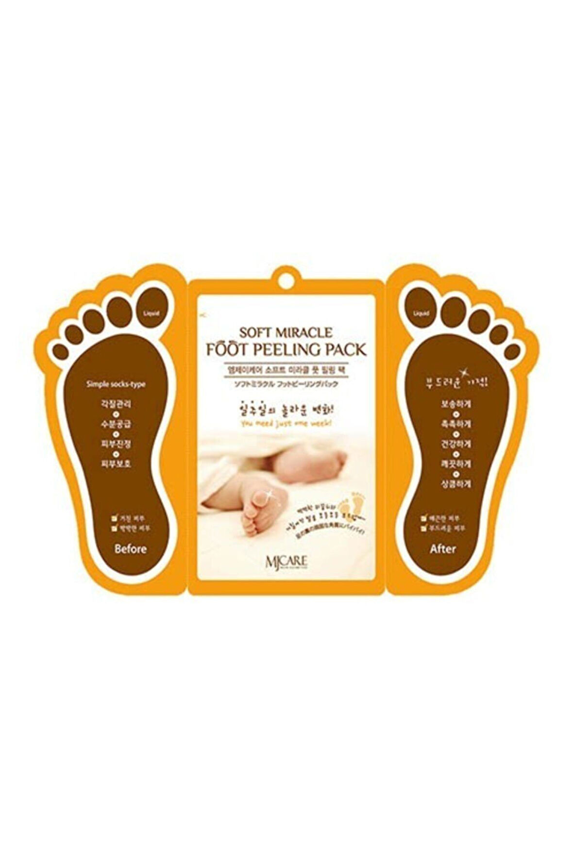 Soyulan Ayak Peeling Maskesi- Orijinal