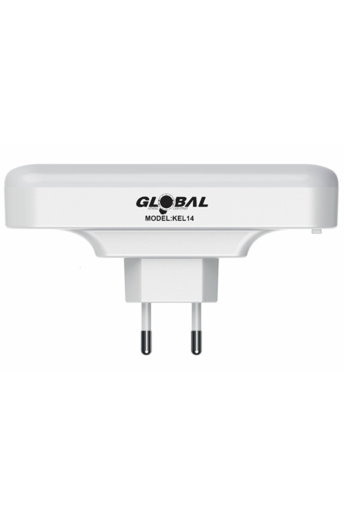 KEL014 Mini Şarjlı LED Işıldak (Priz Tipi Acil Durum Lambası)