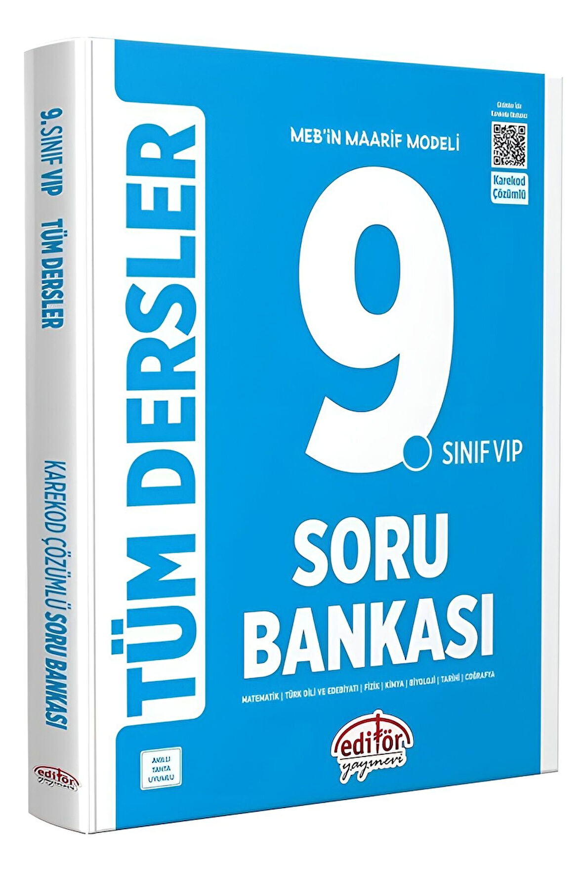 Editör 9. Sınıf VIP Tüm Dersler Soru Bankası Editör Yayınevi