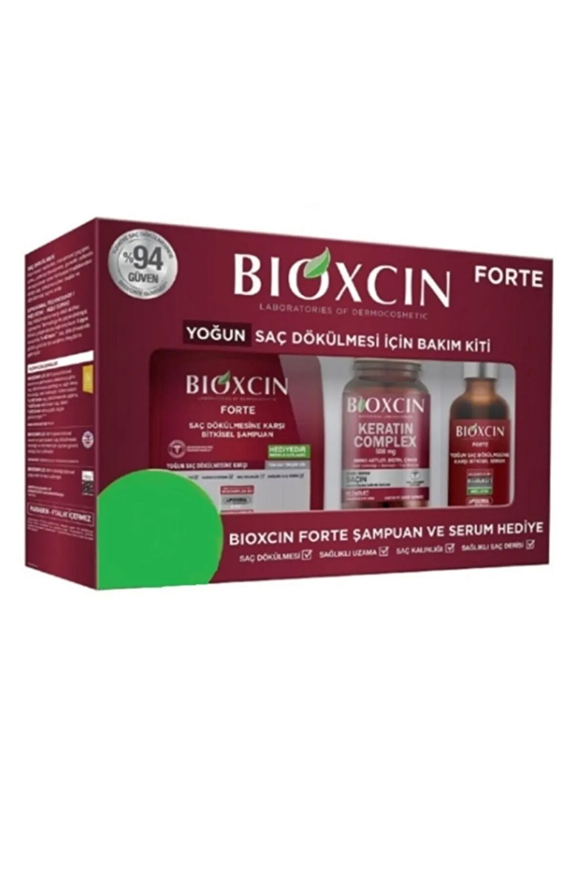 Forte Yoğun Bakım Kiti Tablet Şampuan Serum
