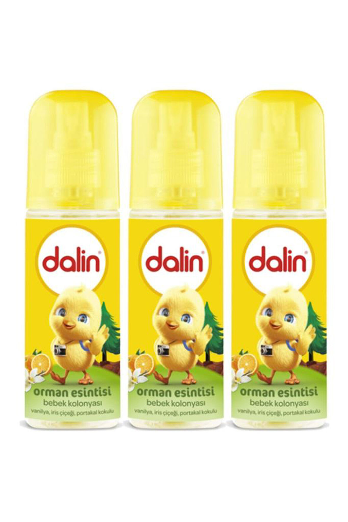 Dalin Bebek Kolonyası Orman Esintisi 150 Ml X 3 Adet