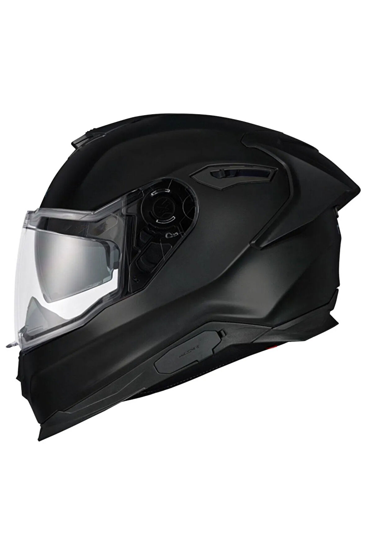 Y.100r Full Black Kapalı Motosiklet Kaskı