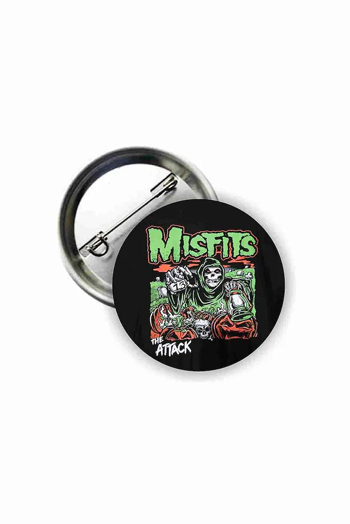 The Misfits Horror Punk Buton Rozet
