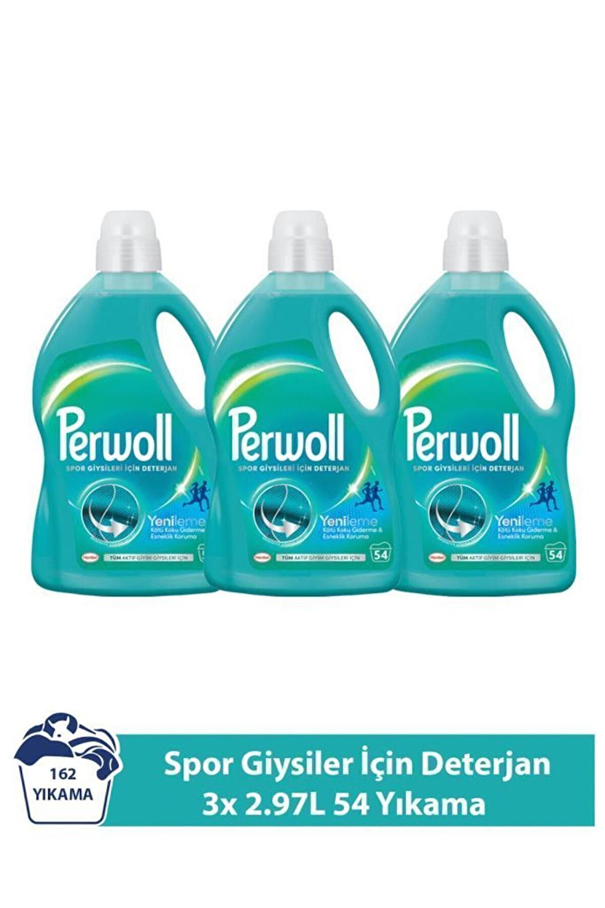 Perwoll Spor Giysiler Için Sıvı Bakım Deterjanı 2970 ml x 3 adet 