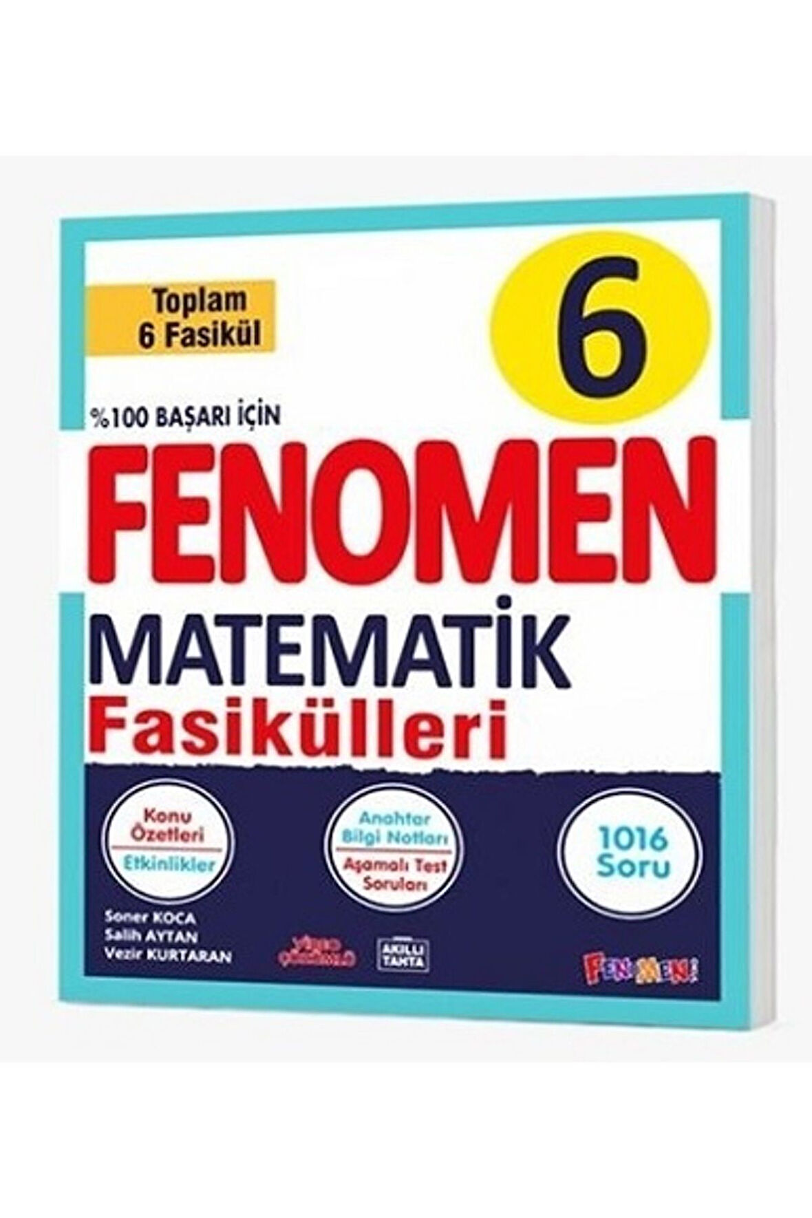 Fenomen Okul 2024 6. Sınıf Matematik Fasikül Seti (1-2-3-4-5-6)