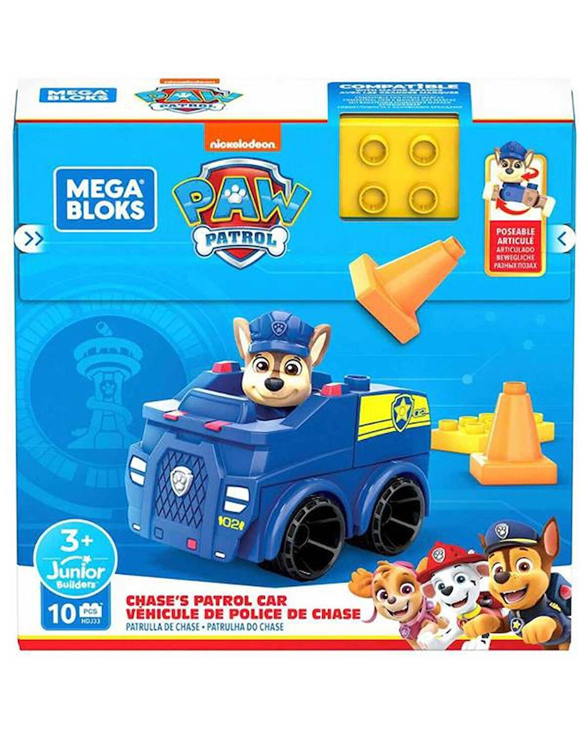 Mega Bloks Paw Patrol Chase'in Arabası HDJ33